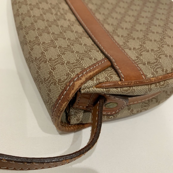 Celien Beige Macadam Crossbody Bag Sku#84027 - Picture 9 of 12